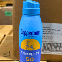 Thumbnail for Coppertone Sunscreen Spray Complete