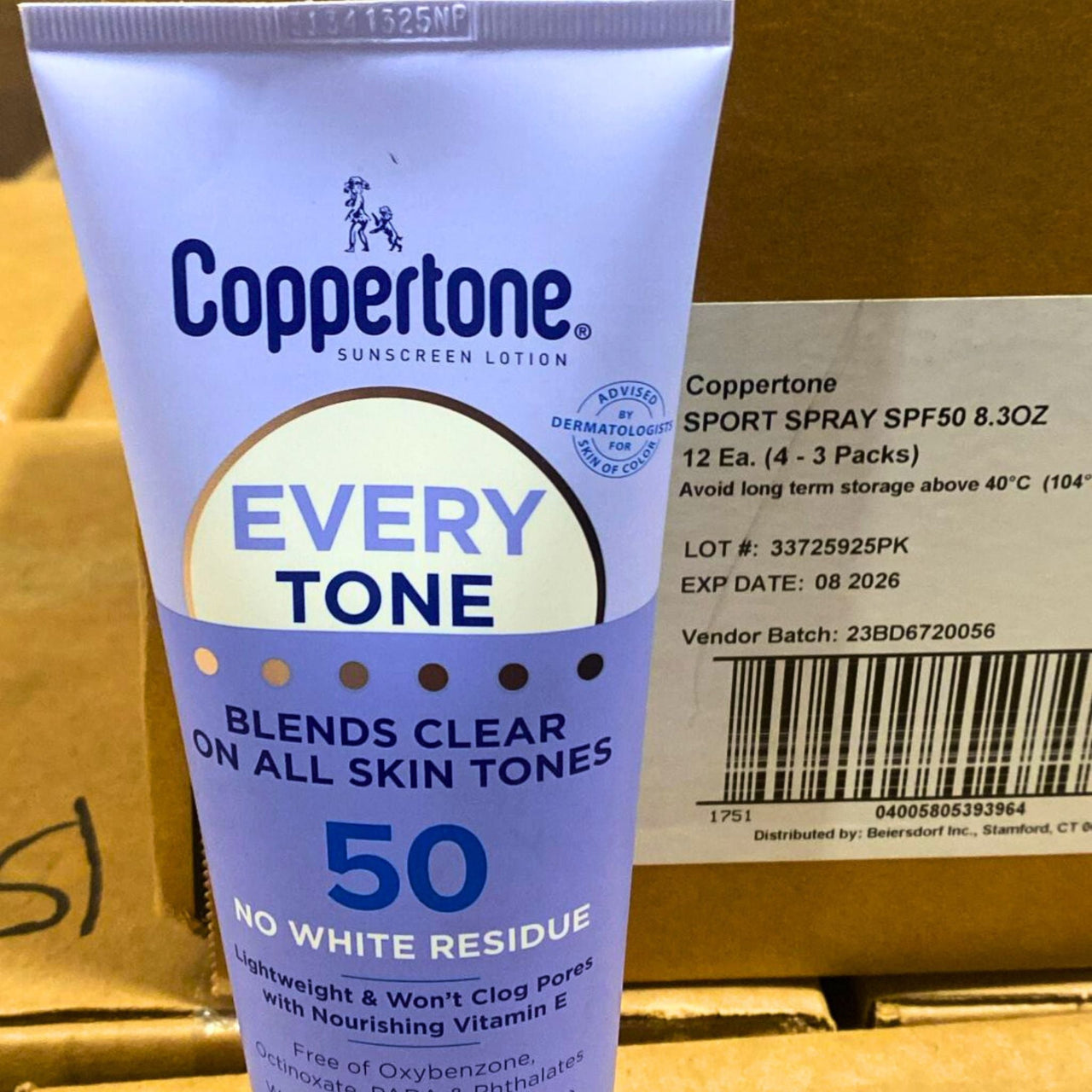 Coppertone Sunscreen Lotion