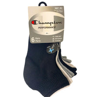 Thumbnail for Champion Women's Ankle Socks (6 Pair/Pack - 12 Packs/Case) - Discount Wholesalers Inc