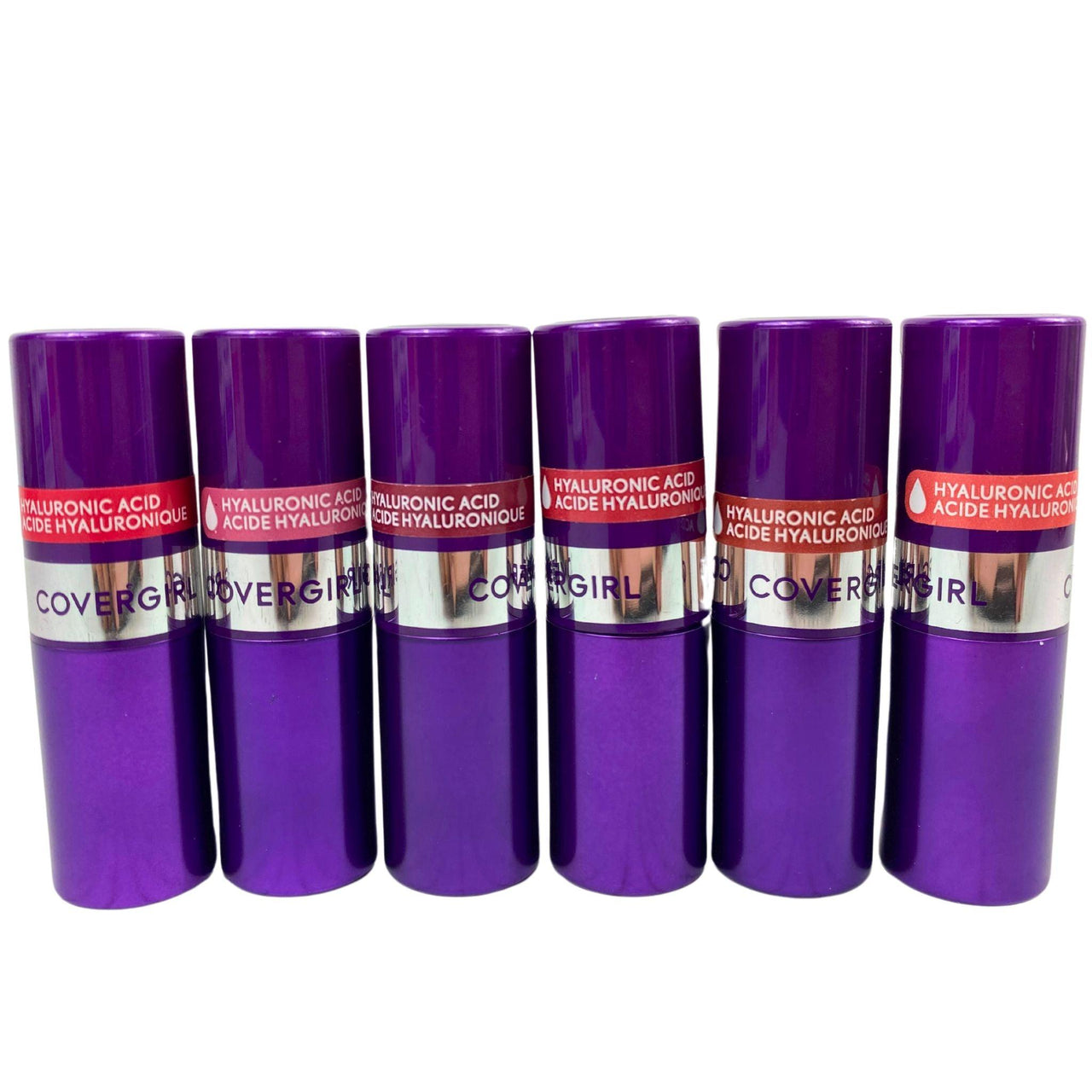 Covergirl Hyaluronic Acid Lipstick 0.14OZ Assorted Mix (60 Pcs Lot) - Discount Wholesalers Inc