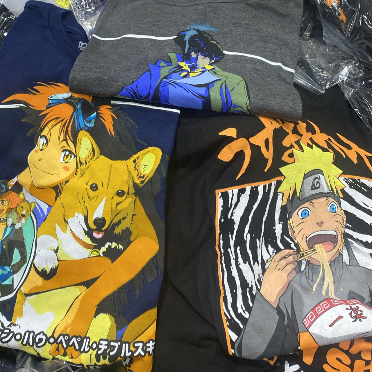 Anime T Shirts Assorted Mix 