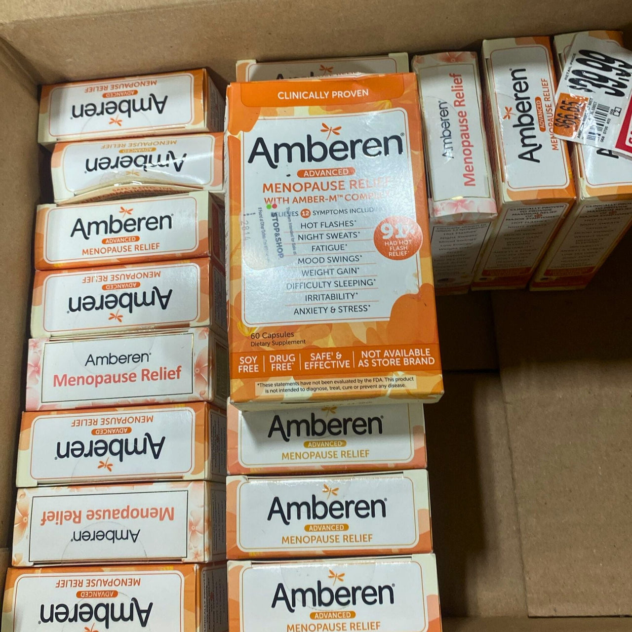 Amberen Advanced Menopause Relief with Amber M Complex