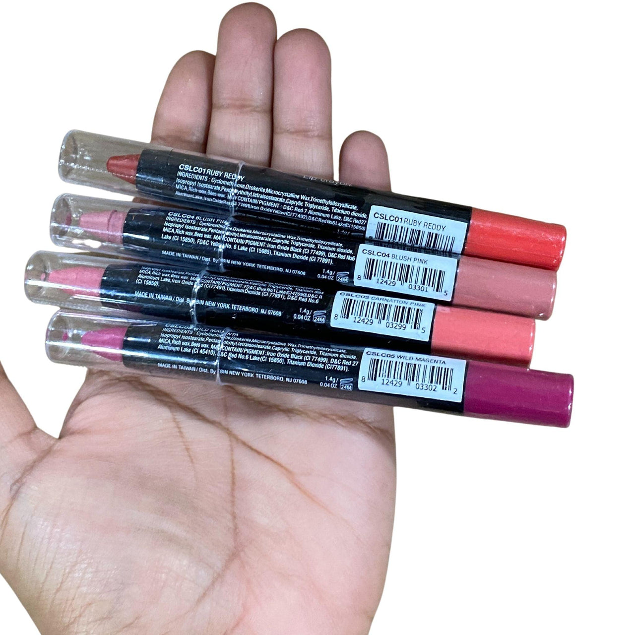 Ebin New York Snuggie Lip Crayon (50 Pcs Box) - Discount Wholesalers Inc