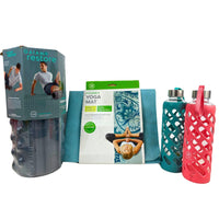 Thumbnail for Gaiam Mix - includes Yoga Mat, Water Bottle & Foam Roller (30 Pcs Lot) - Discount Wholesalers Inc