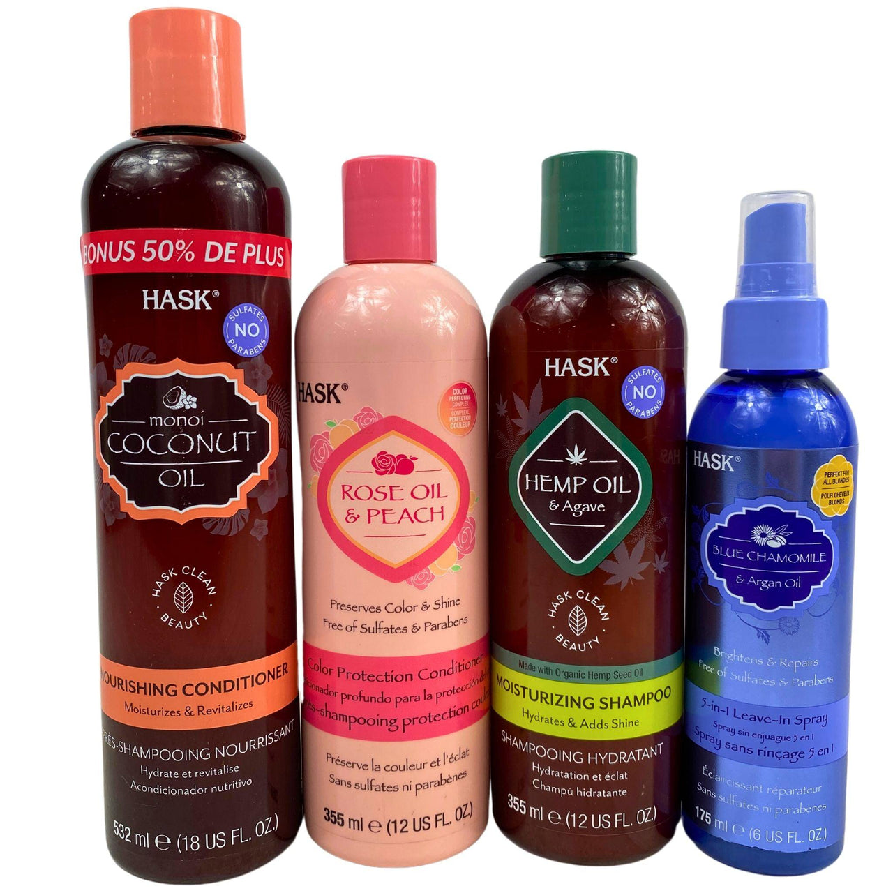 Hask Assorted Hair Care Products (35 Pcs Lot) - Discount Wholesalers Inc