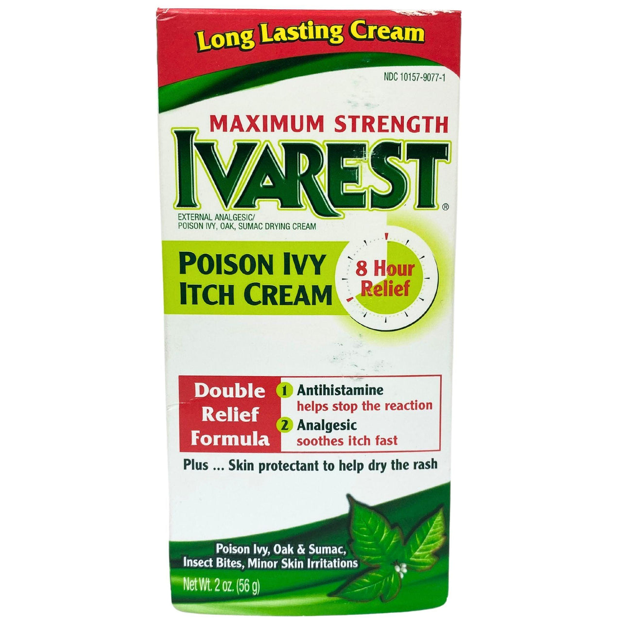 Ivarest Maximun Strength Poison Ivy Itch Cream 2oz (50 Pcs Lot) - Discount Wholesalers Inc