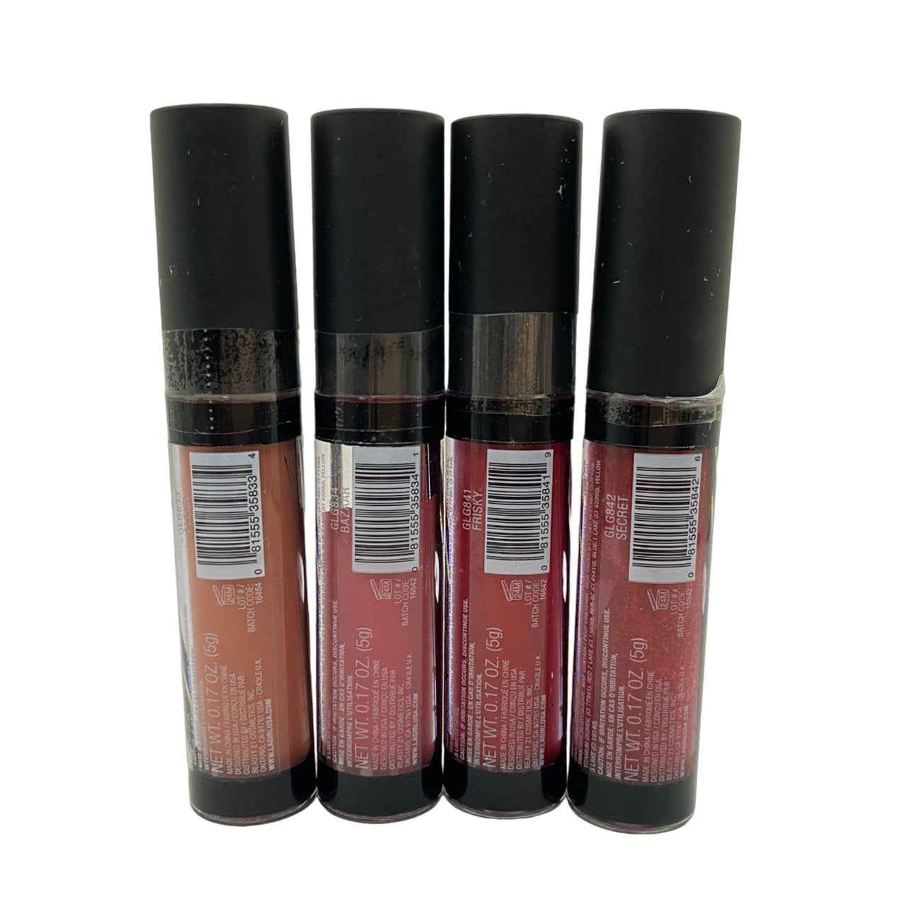 L.A Girl Matte Flat Finish Pigment Gloss (50 Pcs Box) - Discount Wholesalers Inc