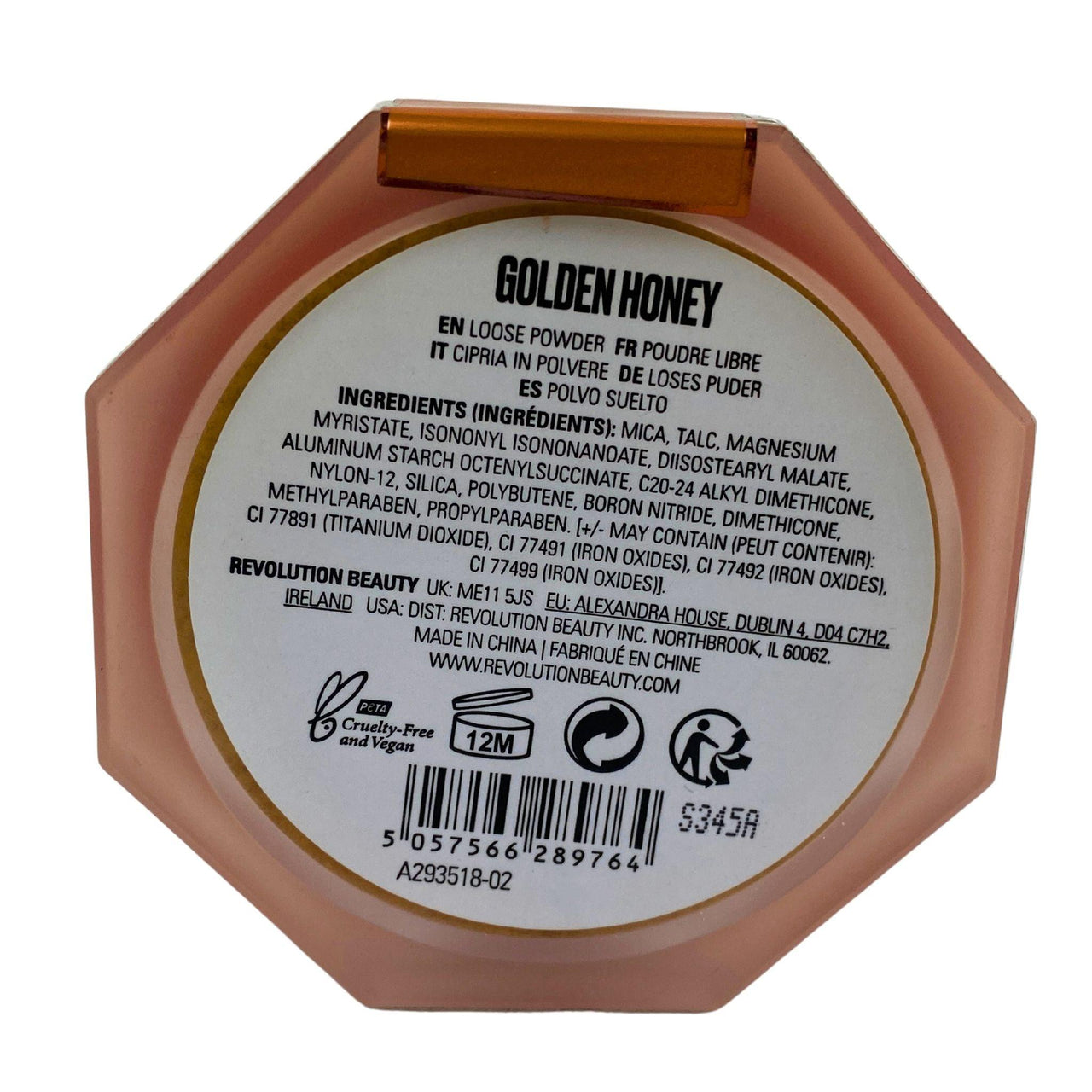 Makeup Obsession London "Golden Honey" Shimmer Dust Loose Powder 0.35OZ (35 Pcs Lot) - Discount Wholesalers Inc