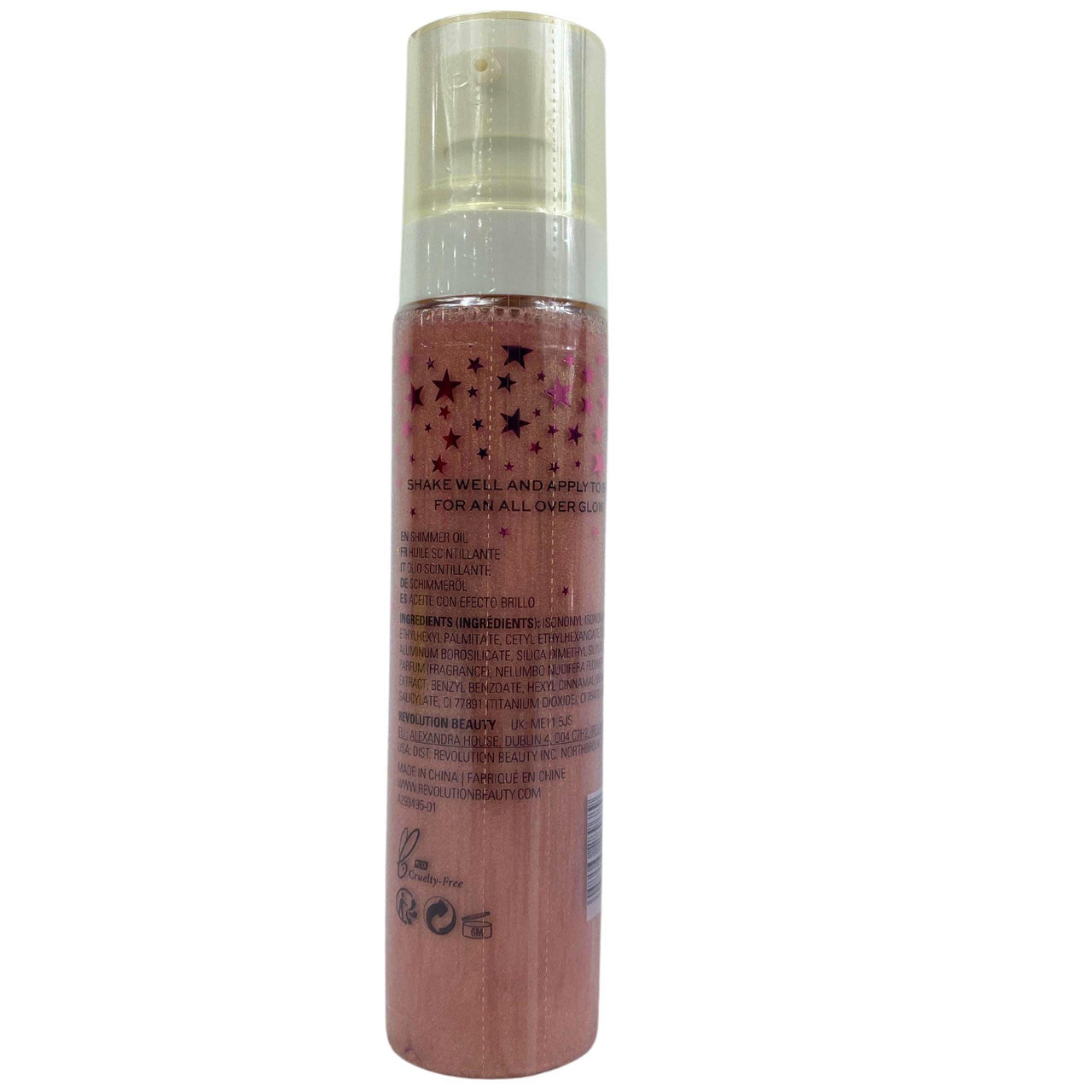 Makeup Obsession London Shy Blush Shimmer Glow Body Oil 3.38OZ (36 Pcs Lot) - Discount Wholesalers Inc