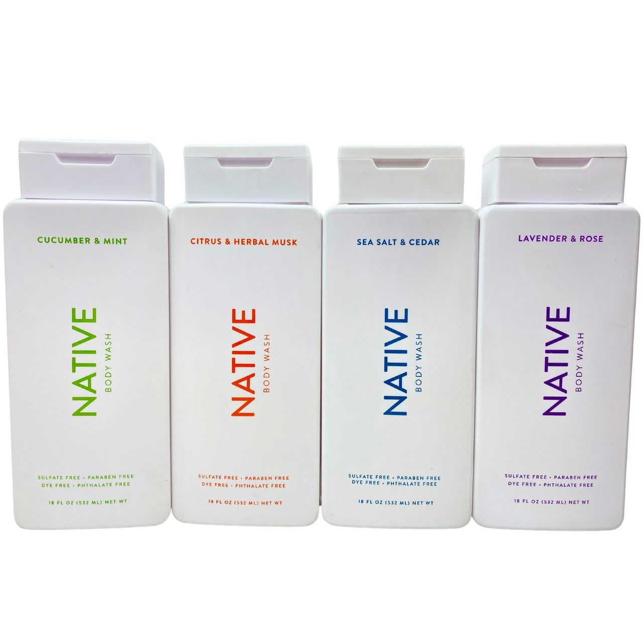 Native Bodywash Assorted Scents 18OZ (30 Pcs Lot) - Discount Wholesalers Inc