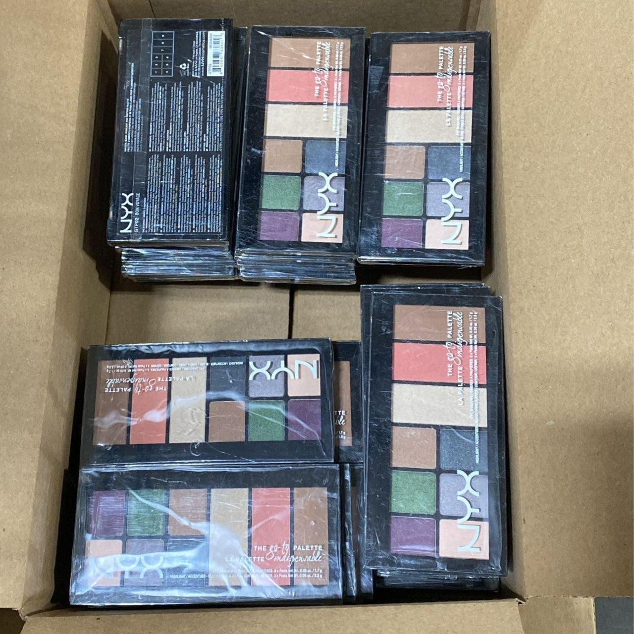 NYX The go- to Palette Indispensable (50 Pcs Lot) - Discount Wholesalers Inc