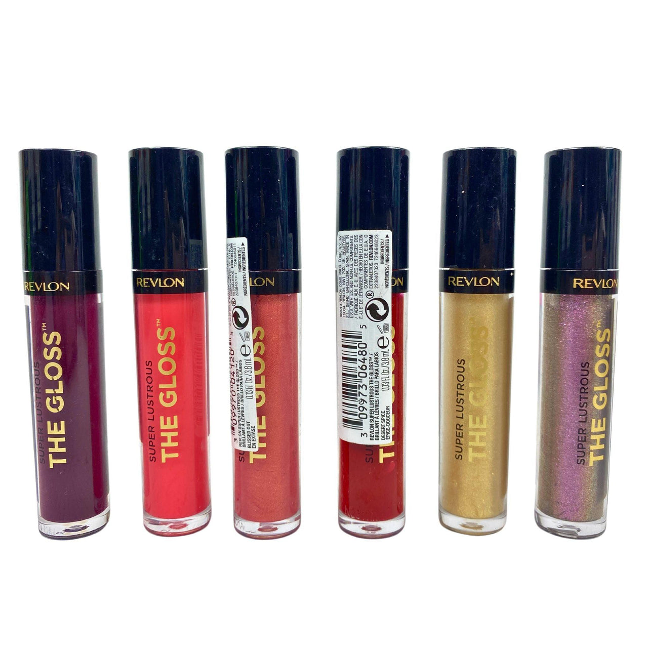 Revlon The Gloss Super Lustrous Assorted Mix 0.13OZ (50 Pcs Lot) - Discount Wholesalers Inc