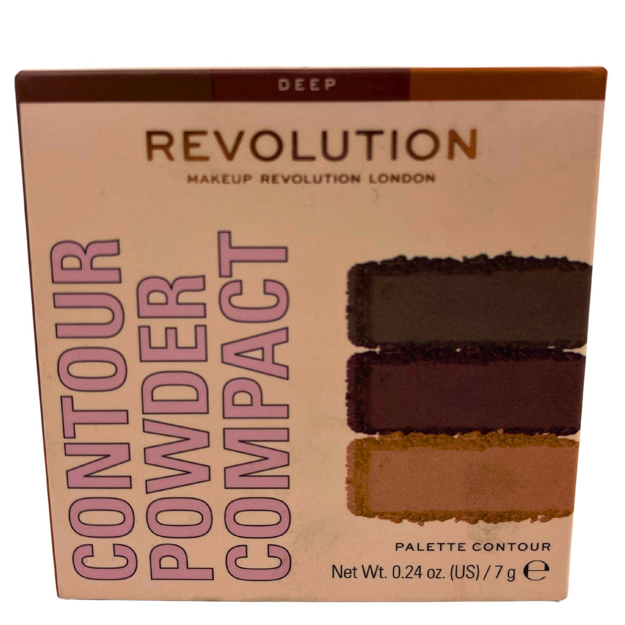 Revolution Contour Powder Compact Deep Palette Contour 0.24OZ (30 Pcs lot) - Discount Wholesalers Inc