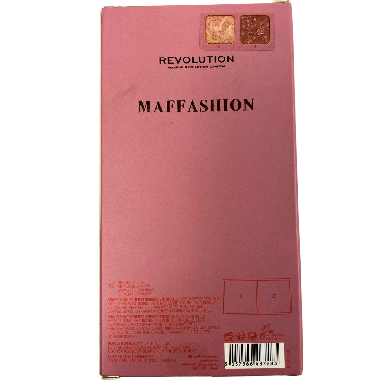 Revolution Maffashion Oman Desert Diary Face Palette (30 Pcs lot) - Discount Wholesalers Inc