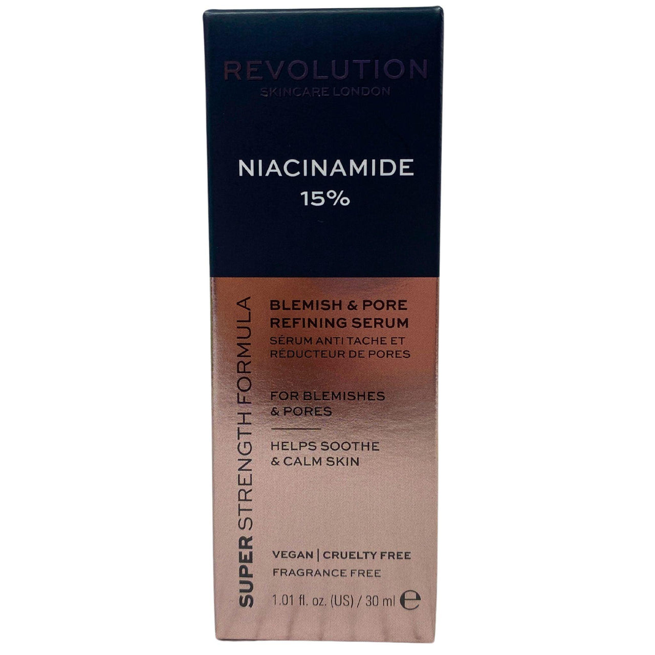 Revolution Skincare London Niacinamide 15% Blemish & Pore Refining Serum 1.01oz (36 Pcs Lot) - Discount Wholesalers Inc